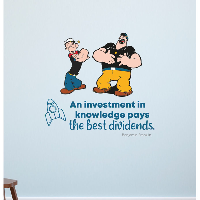 Popeye Quote : Printable I Yam What I Yam Typography Art Print Black